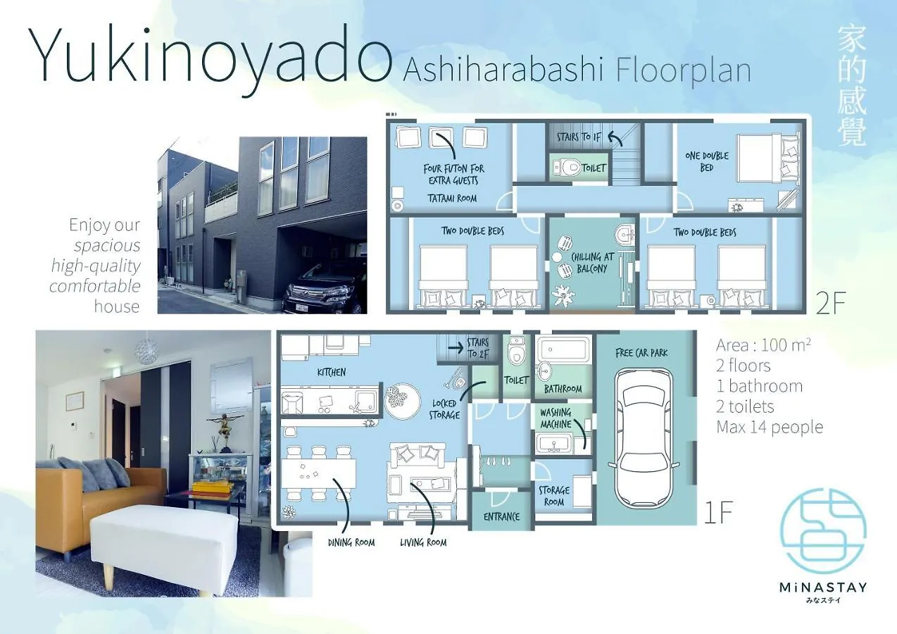 Yukinoyado Villa Osaka Japan